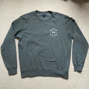 RVCA Olive Green Pullover